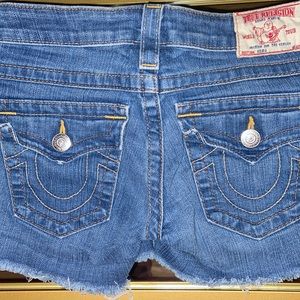 Vintage True Religion Keira shorts